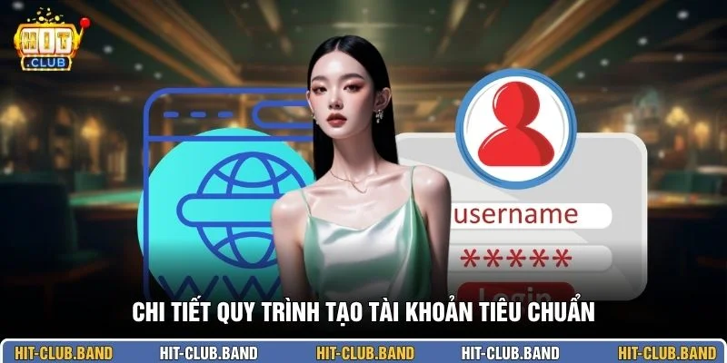 Chi tiết quy trình tạo tài khoản tiêu chuẩn