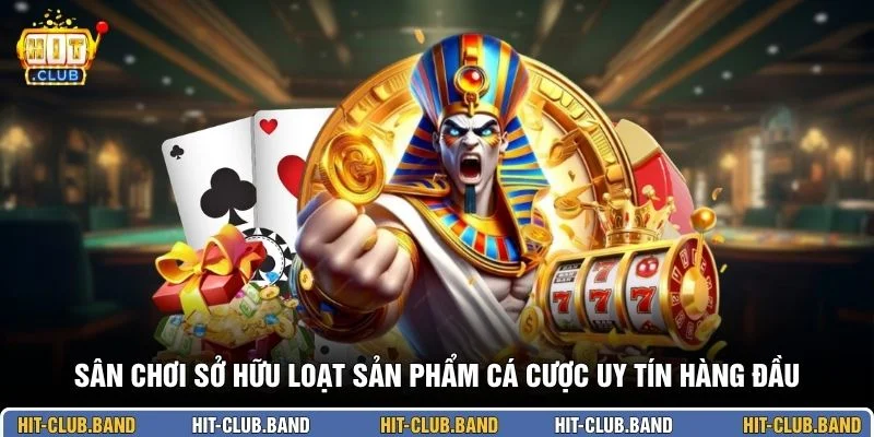 Sân chơi sở hữu loạt sản phẩm cá cược uy tín hàng đầu